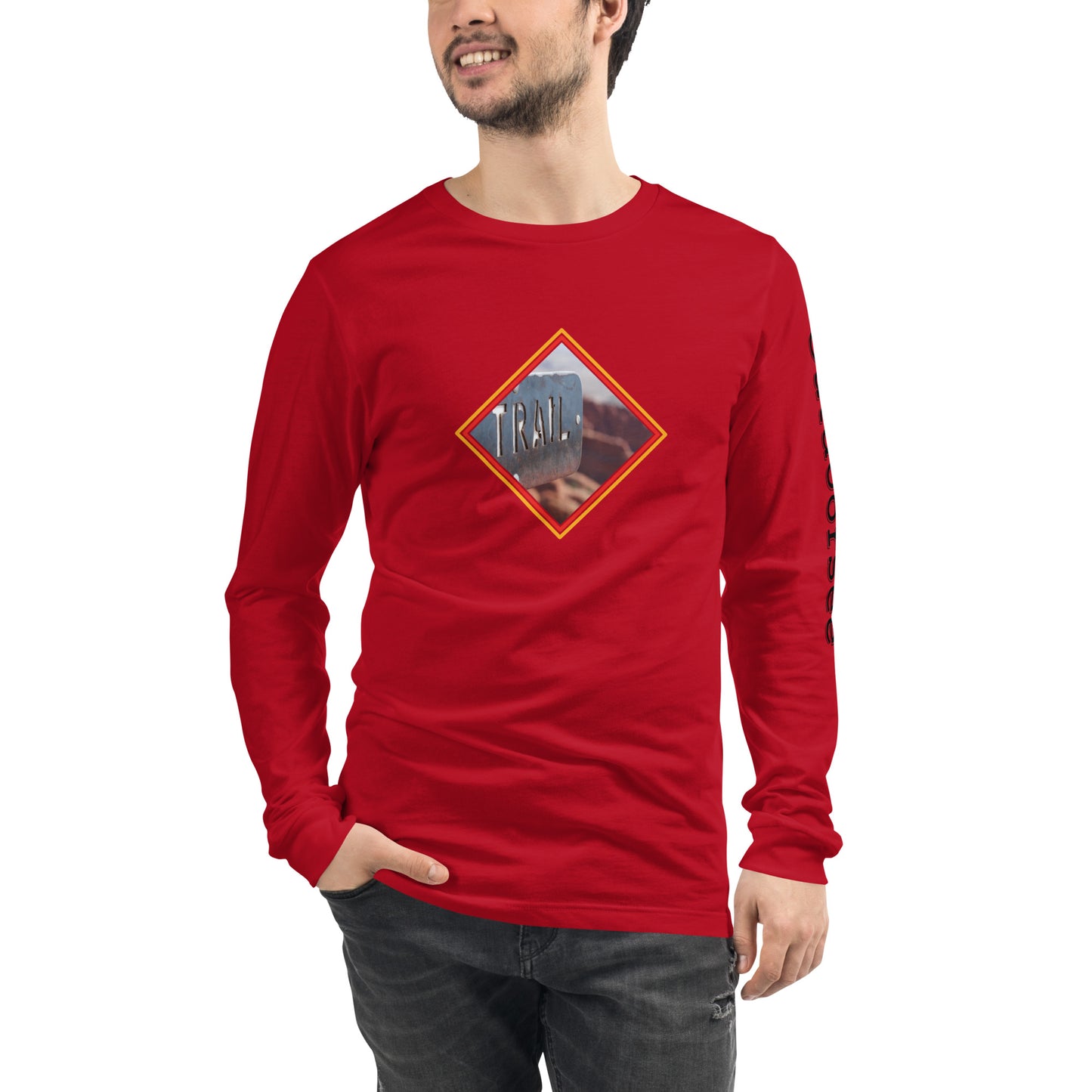 Trail Diamond Long Sleeve Tee