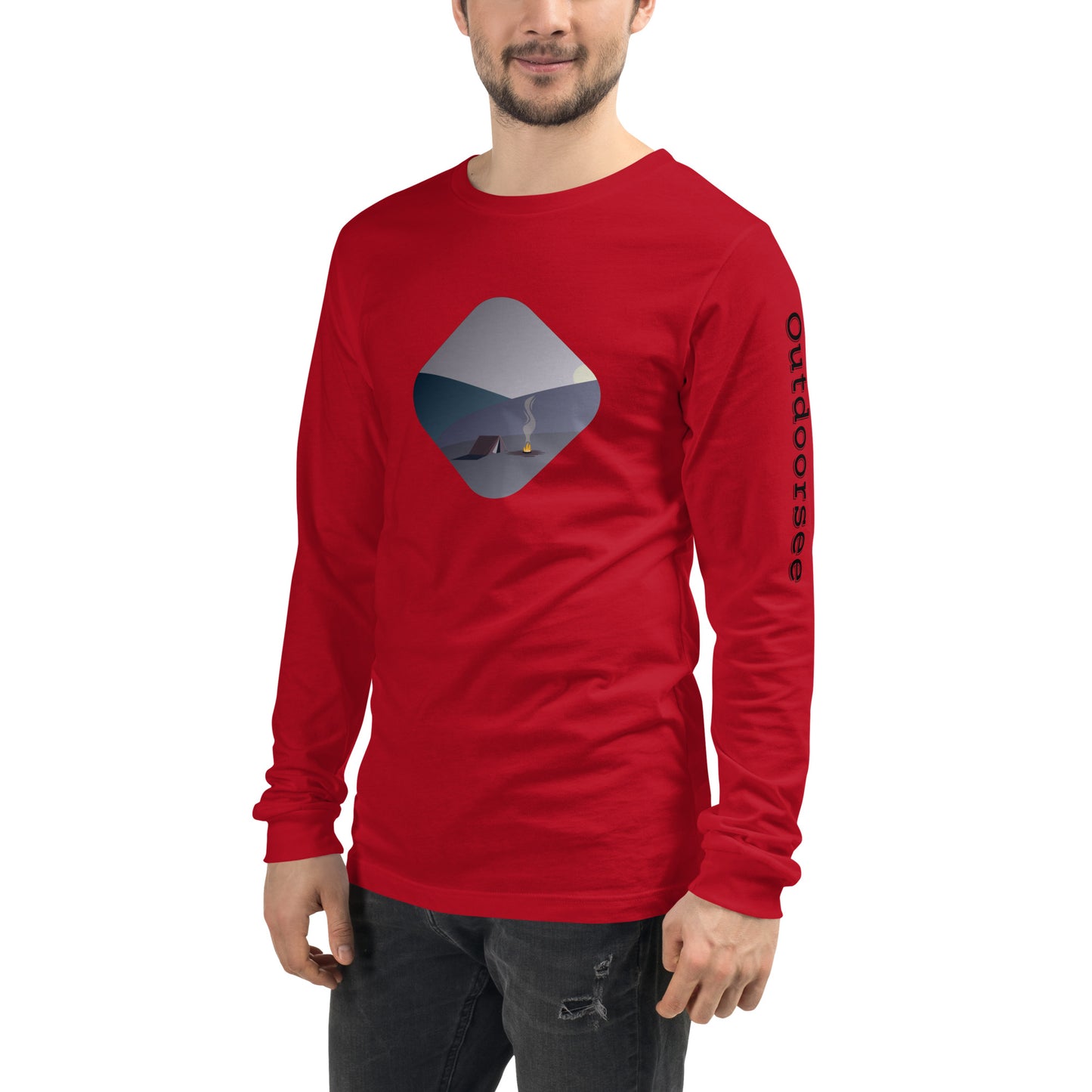 Camping Long Sleeve Tee