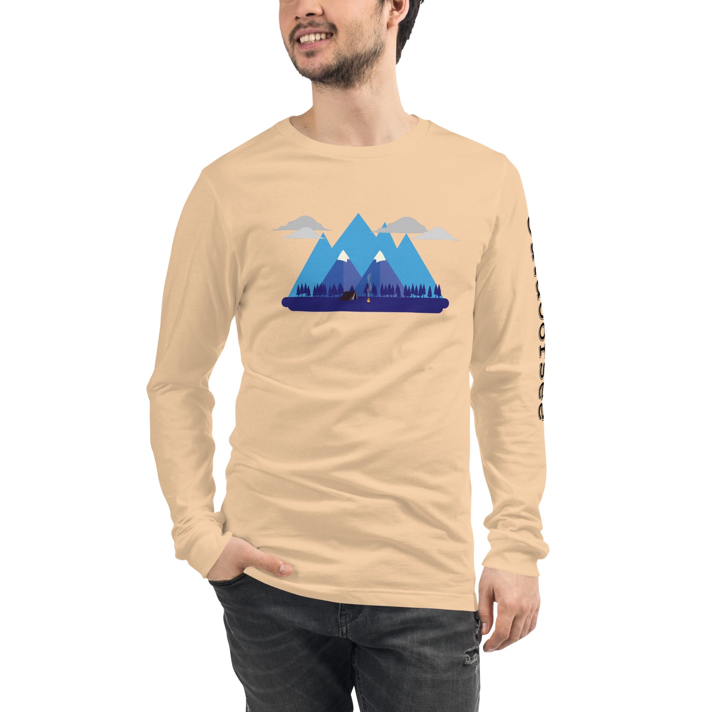 Mountain Camping Long Sleeve Tee