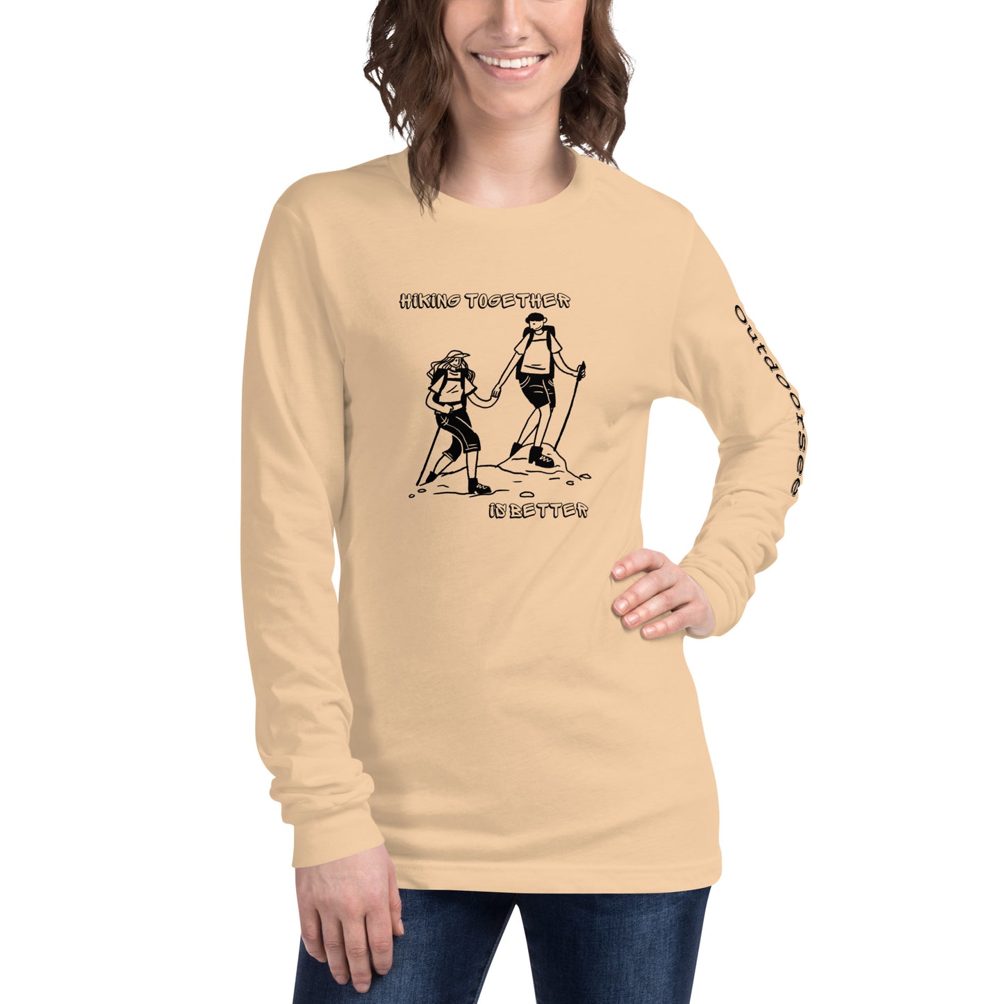 Hiking Together Long Sleeve Tee