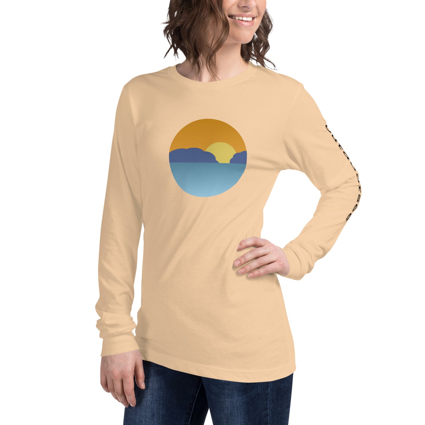 Ocean Sunset Long Sleeve Tee