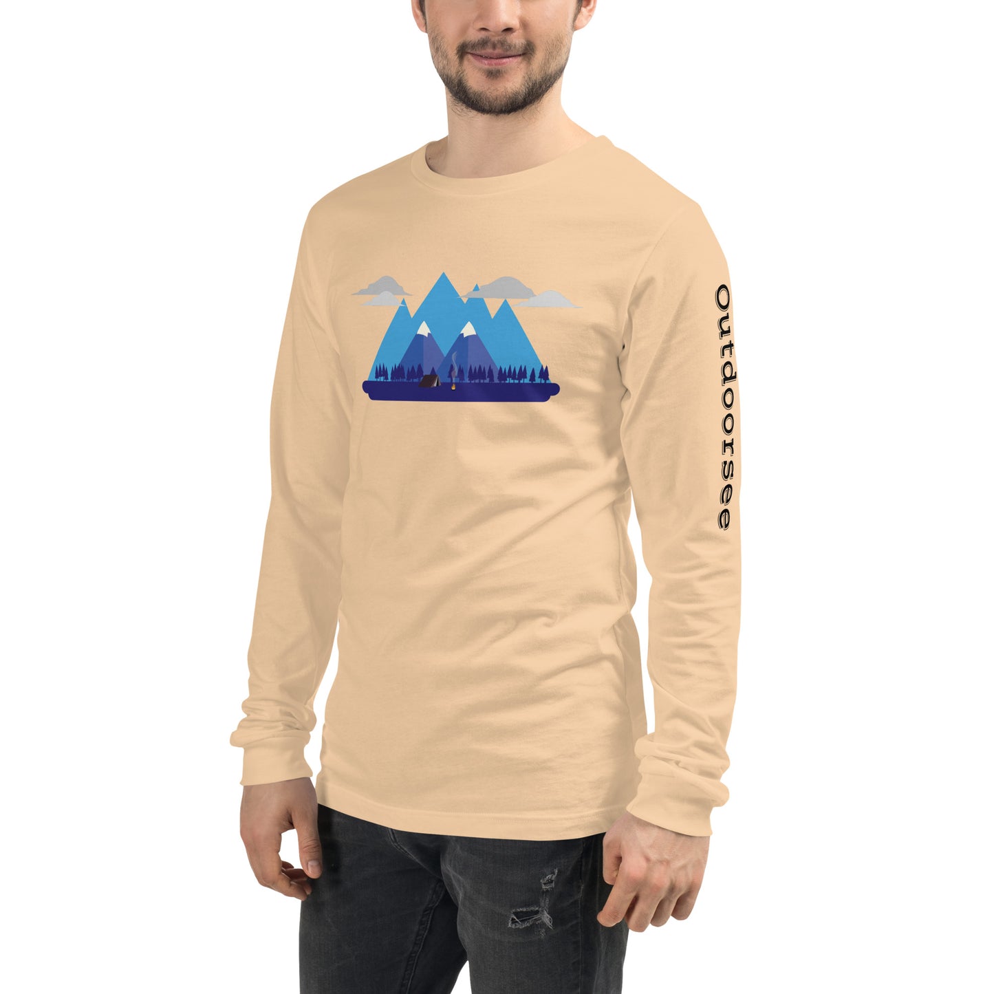 Mountain Camping Long Sleeve Tee