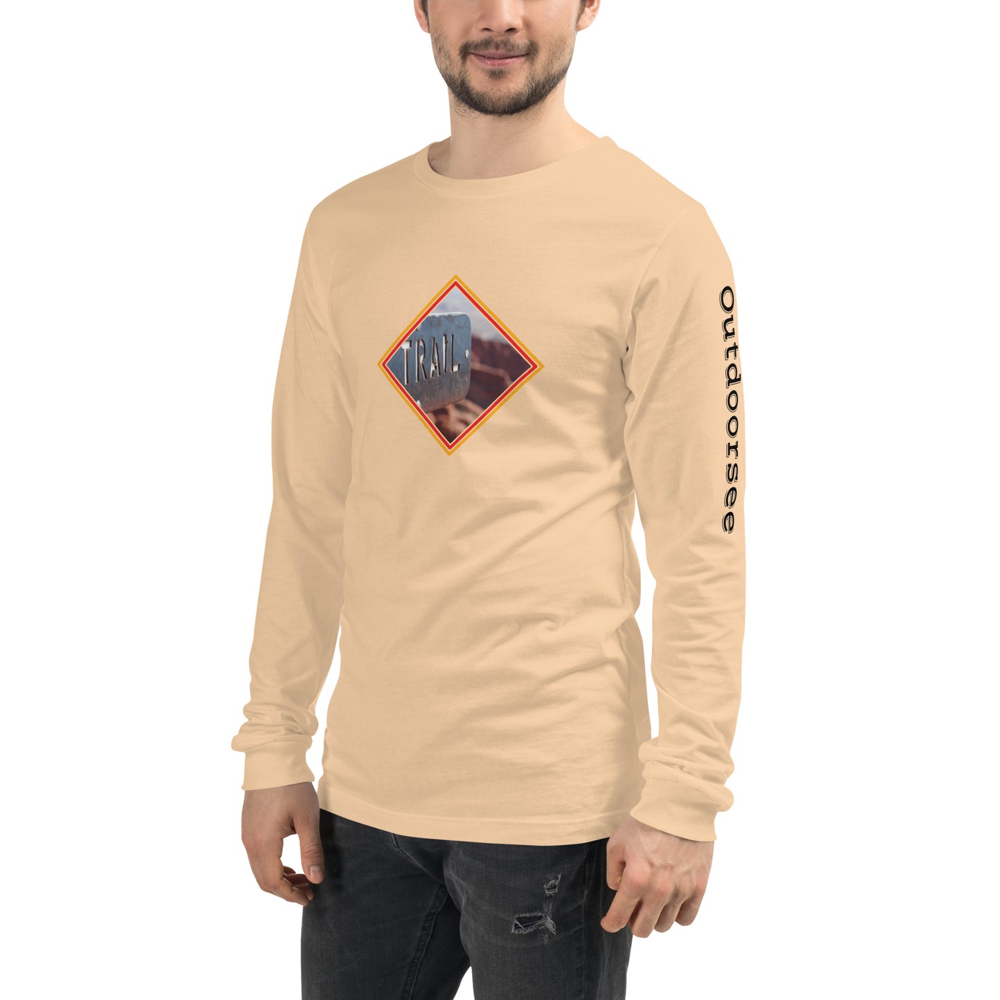 Trail Diamond Long Sleeve Tee