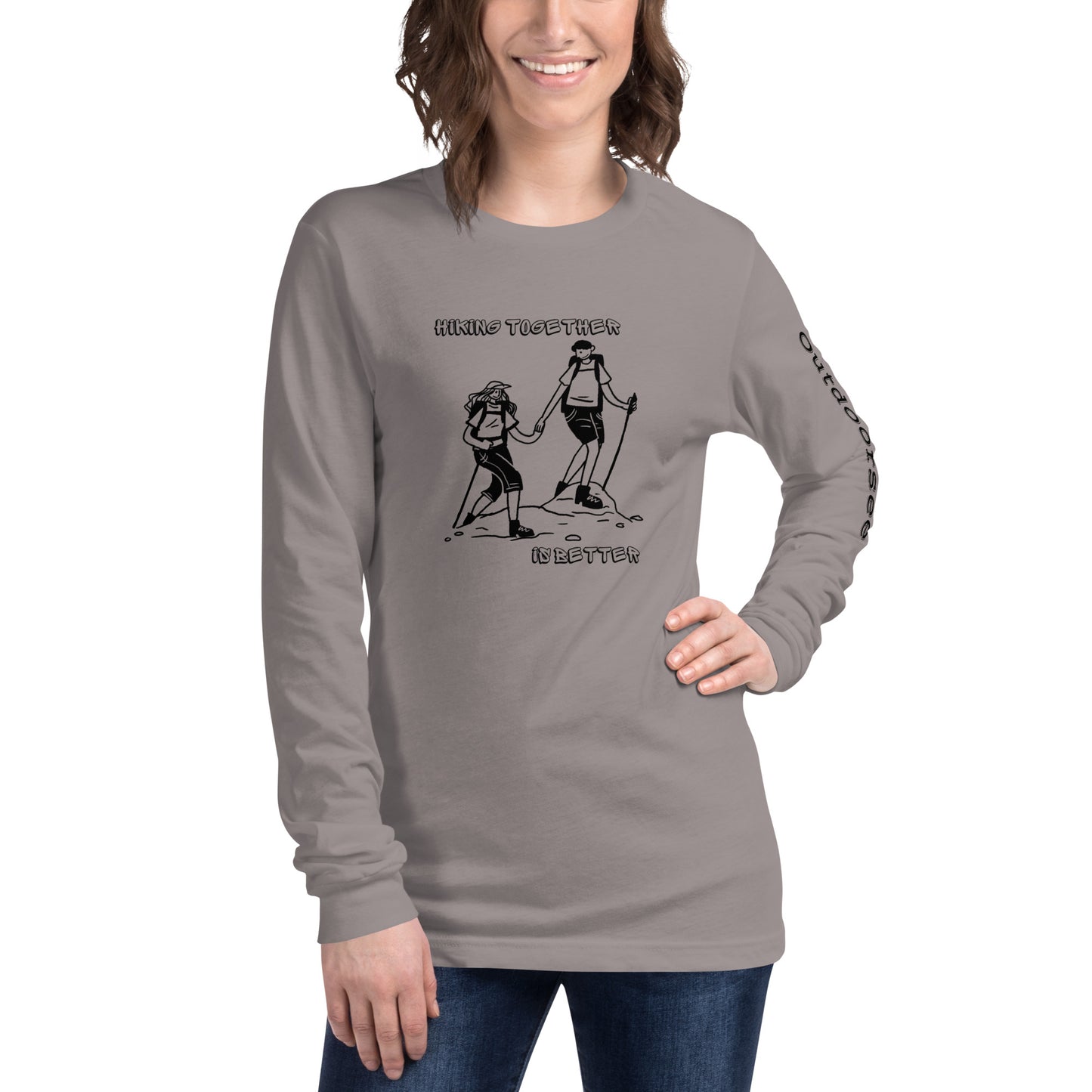 Hiking Together Long Sleeve Tee