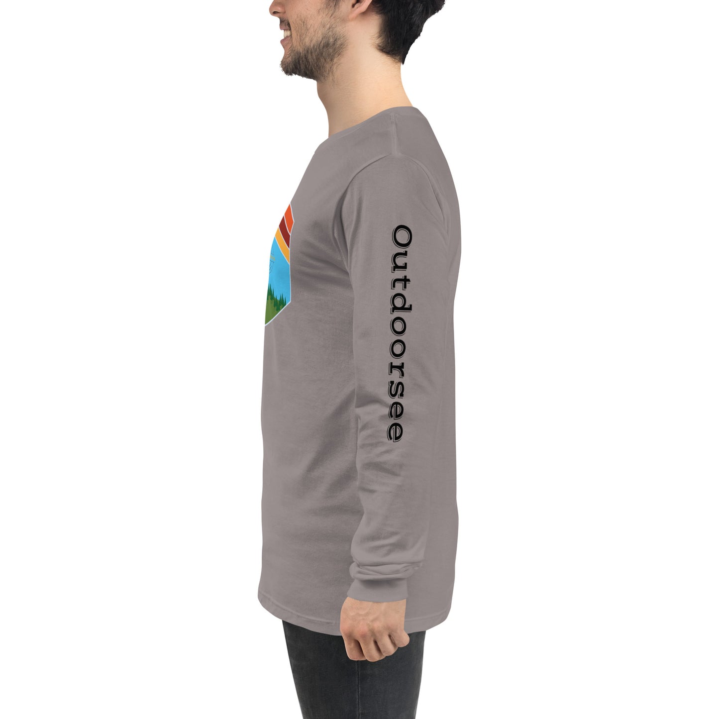 Outdoor Chevron Long Sleeve Tee