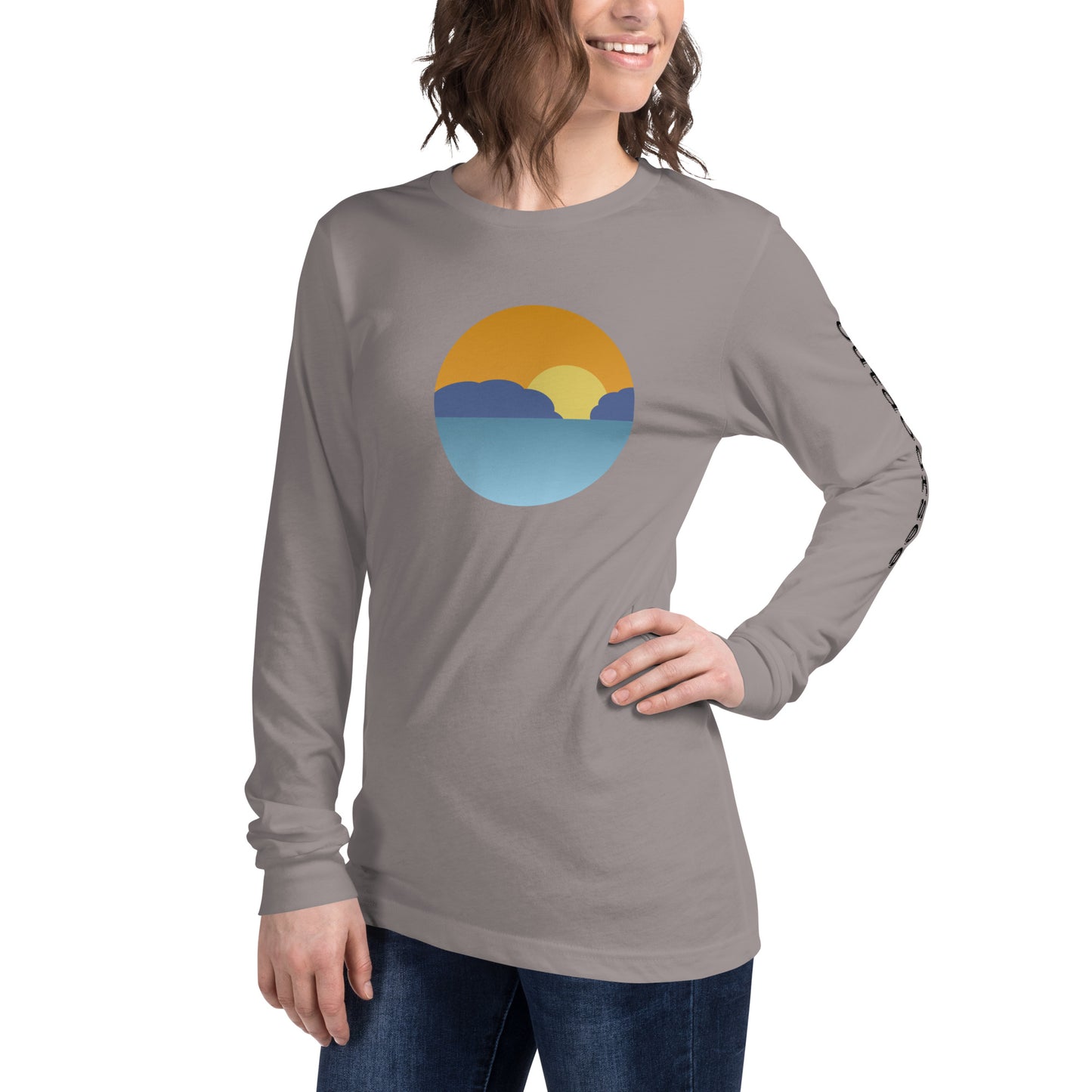 Ocean Sunset Long Sleeve Tee