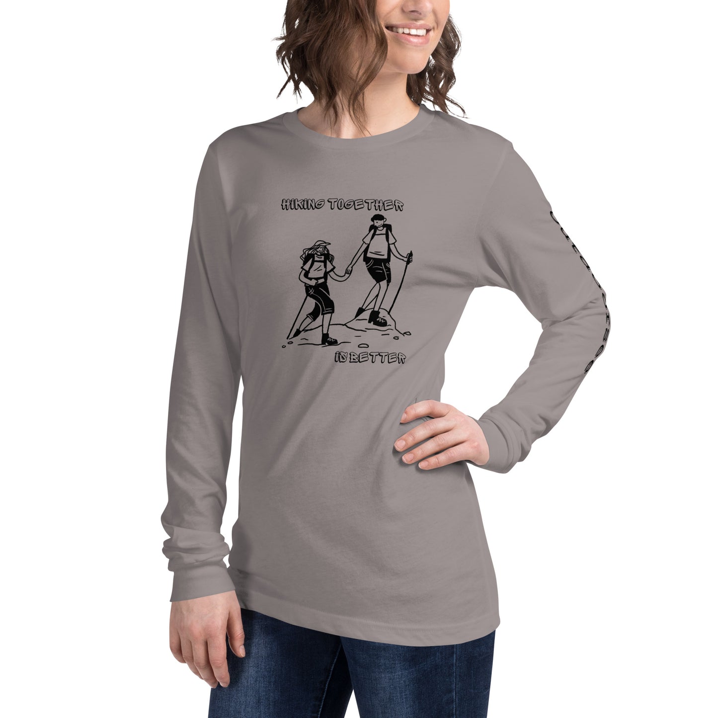 Hiking Together Long Sleeve Tee