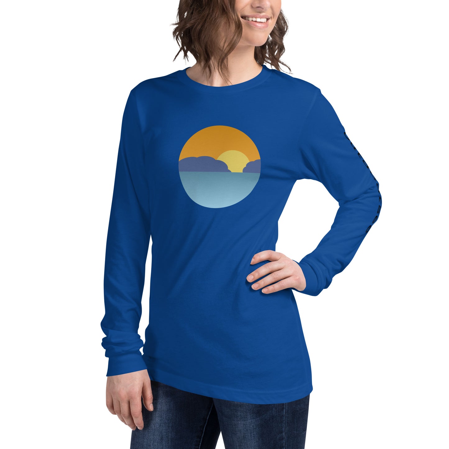 Ocean Sunset Long Sleeve Tee