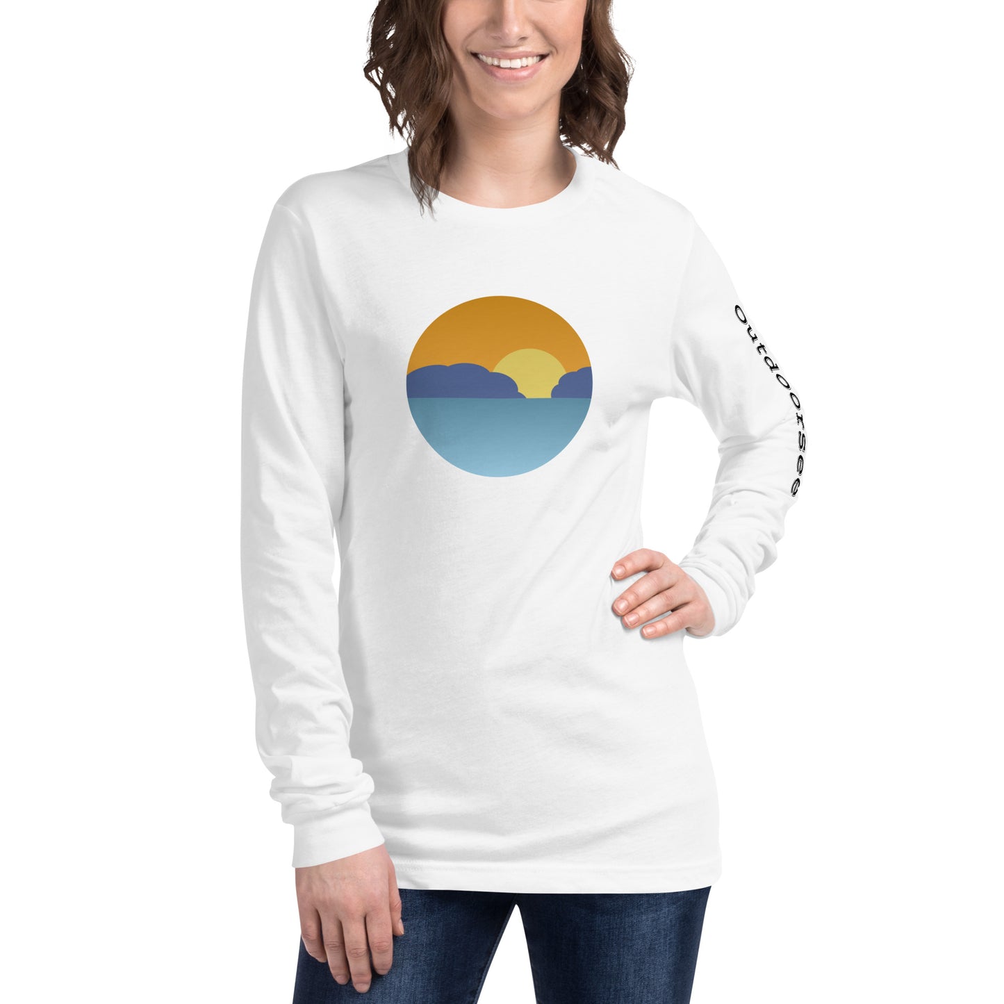 Ocean Sunset Long Sleeve Tee