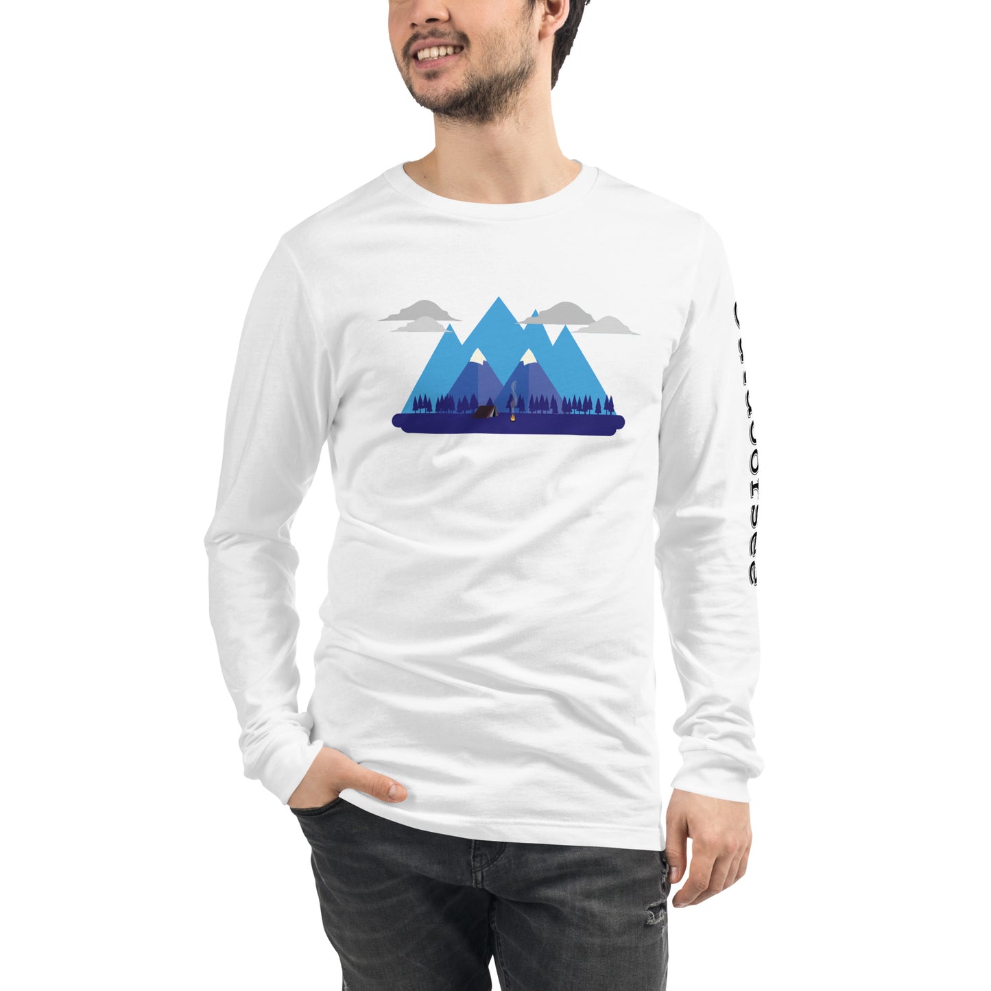 Mountain Camping Long Sleeve Tee