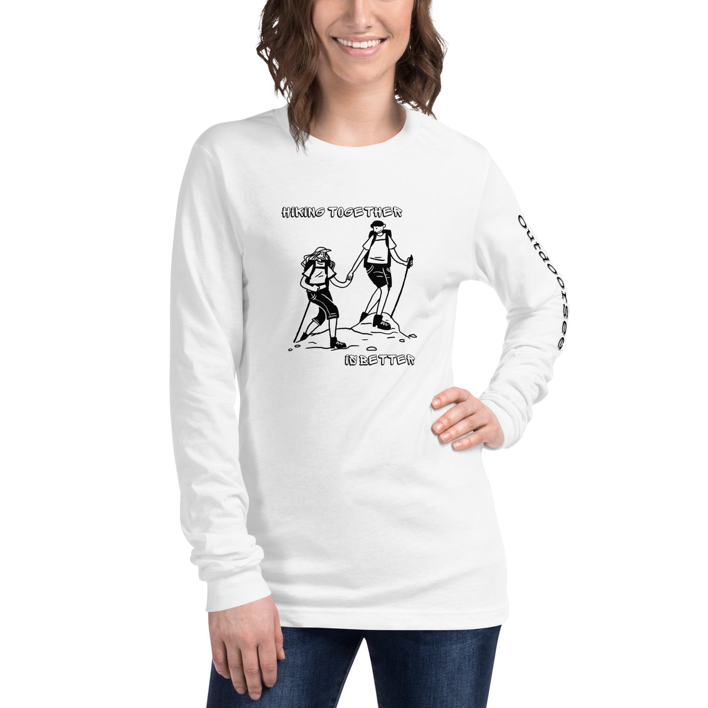 Hiking Together Long Sleeve Tee