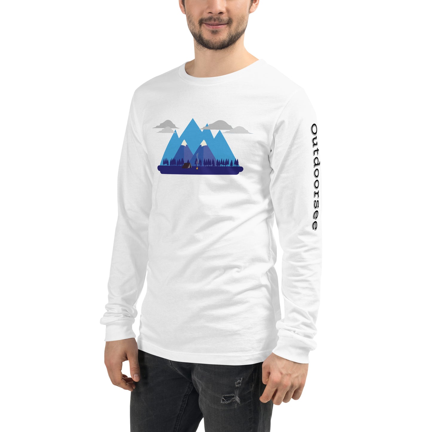 Mountain Camping Long Sleeve Tee