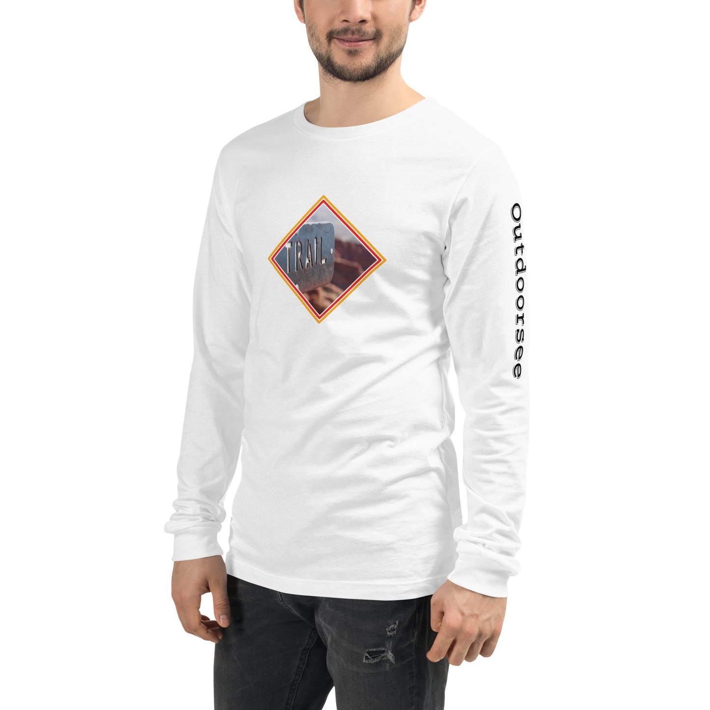 Trail Diamond Long Sleeve Tee