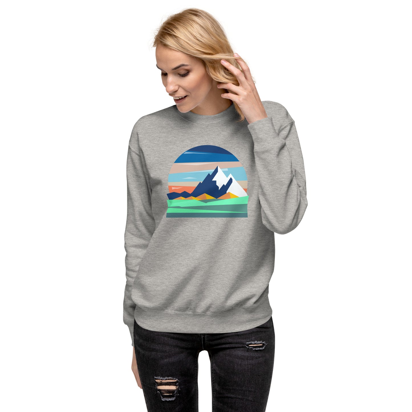 Mountain Peak Premium Sweatshirt