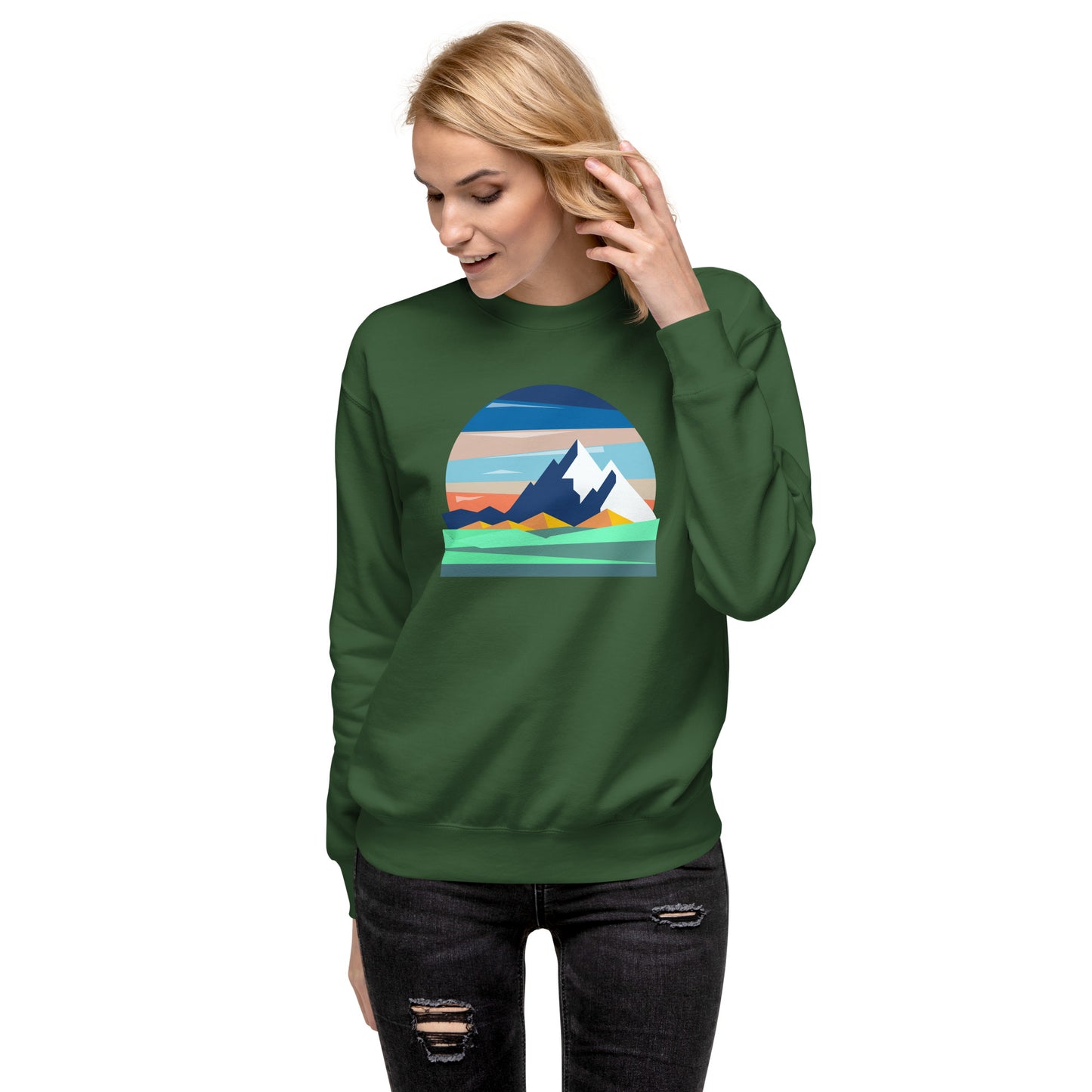 Mountain Peak Premium Sweatshirt